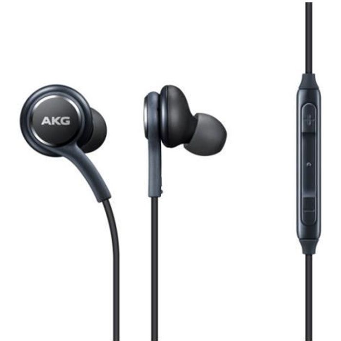 Ecouteurs GALAXY S8 EO-IG955 d'Samsung originaux avec mini-jack 3,5mm compatibles avec tous les mini-jack 3,5mm