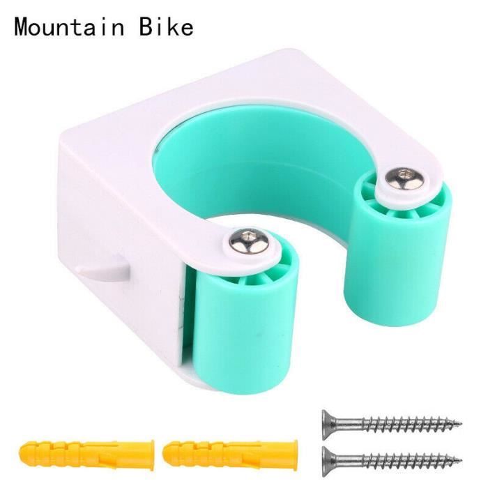 Râtelier vélo Porte-vélo Range vélo Rangement pour vélo Support pour Bicyclette Sol support mural de vélo de montagne bleu