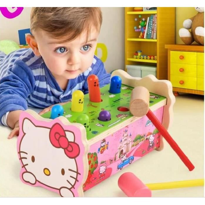 Les enfants qui jouent hamster à développer l'intelligence petite fille de 1-2-3 ans et les jeunes enfants 6-18 mois L'apprentissage