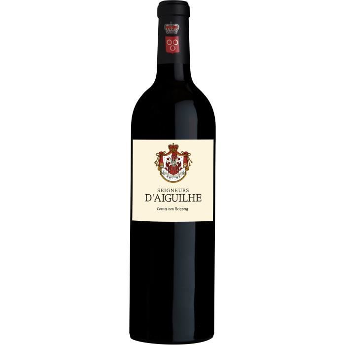 Seigneurs d'Aiguilhe 2015 - AOC Castillon Côtes de Bordeaux - Vin rouge de Bordeaux - 1 bouteille 75 cl