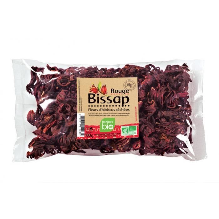 Fleurs de bissap rouge 100gr