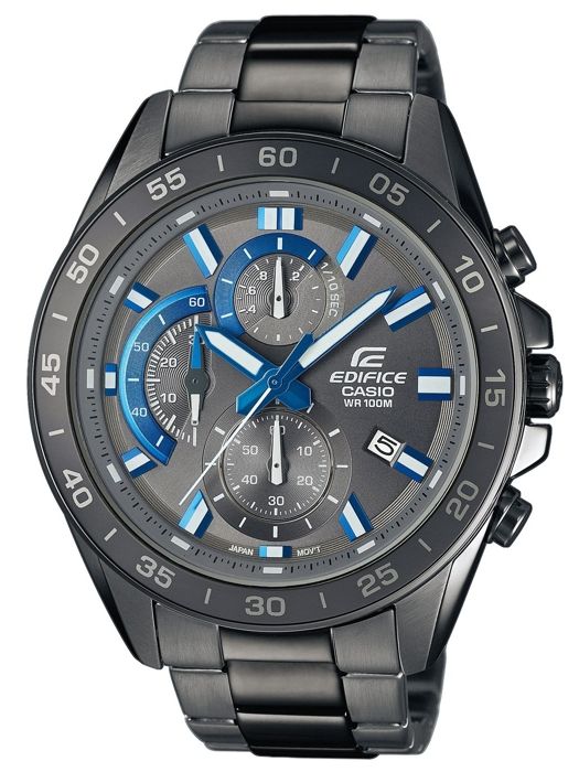 CASIO - Montre en acier inoxydable - EDIFICE - Gris