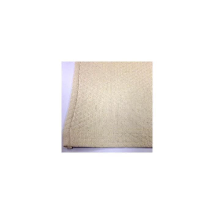 Couvre-lit en coton 0,000000 Ecru