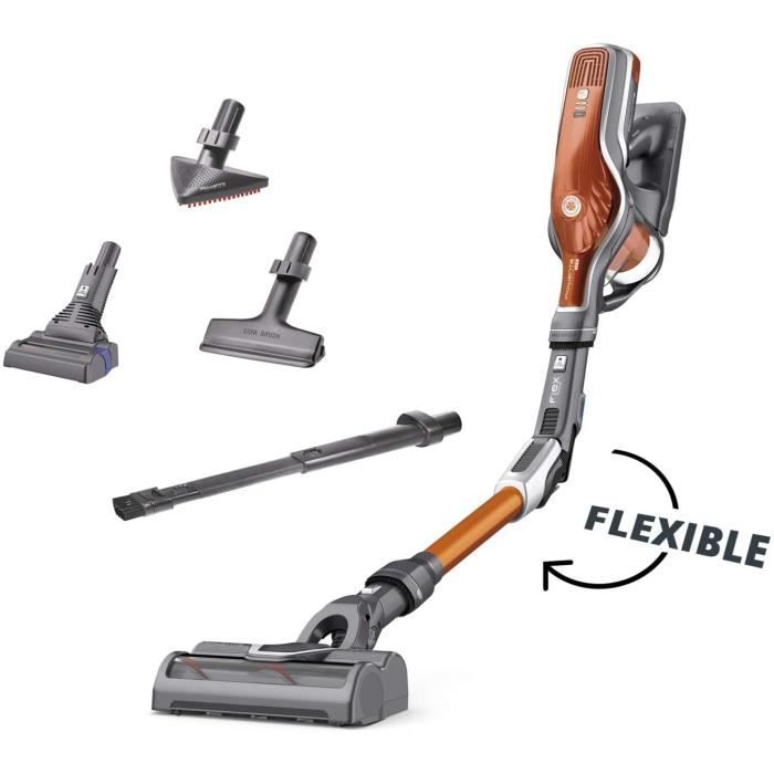 Rowenta AIR FORCE FLEX 760 Aspirateur Balai Sans Fil Multifonction Puissance d'Aspiration Extrême 180 Air-Watts Autonomie 1h15 Tube