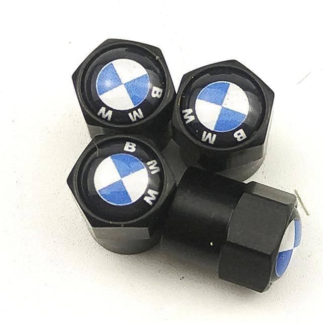 Bouchon de valve logo BMW ( Noir )