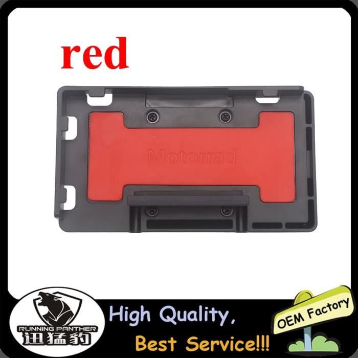 Protege Cadre,Chargeur sans fil pour moto BMW R1250GS Adventure R 1250 GS ADV, support de téléphone portable -Type Wireless red