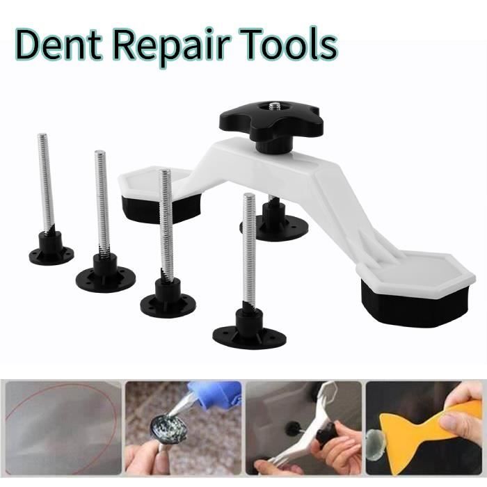 Kit Débosselage sans Peinture Paintless Débosselage Réparation Kit d'outil Voiture Outil De Réparation HB017