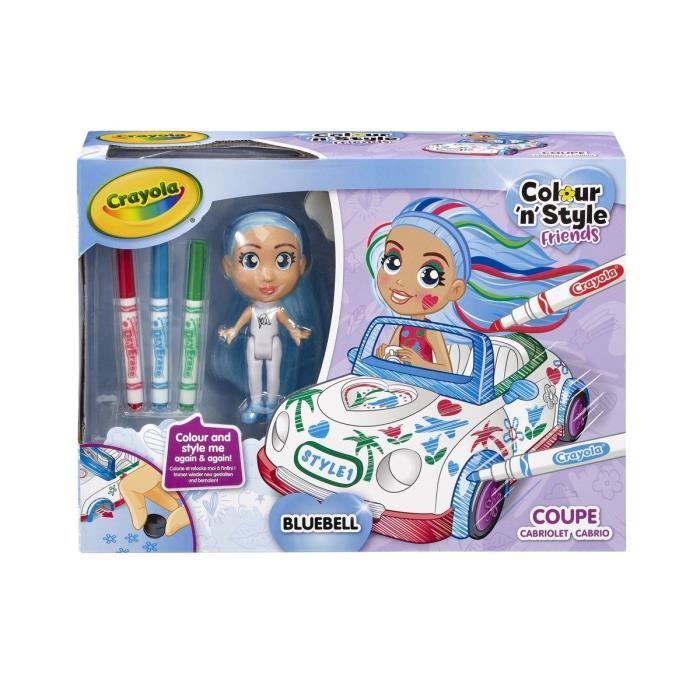 CRAYOLA Color n' style Friends Color Cars