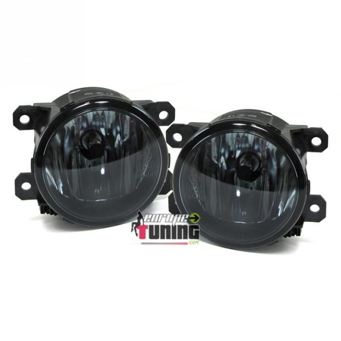 ANTI BROUILLARDS NOIRS CITROEN C4 C1 DS4 ... - PEUGEOT 308 108 ... (04916)