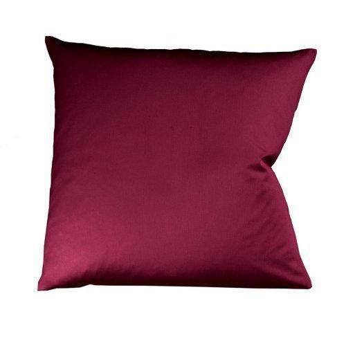 Fleuresse Taie d`oreiller 9100-4074 Couleurs, Satin Maco 80x80 cm 100% Coton, Prune Import Allemagne - 4043202238280