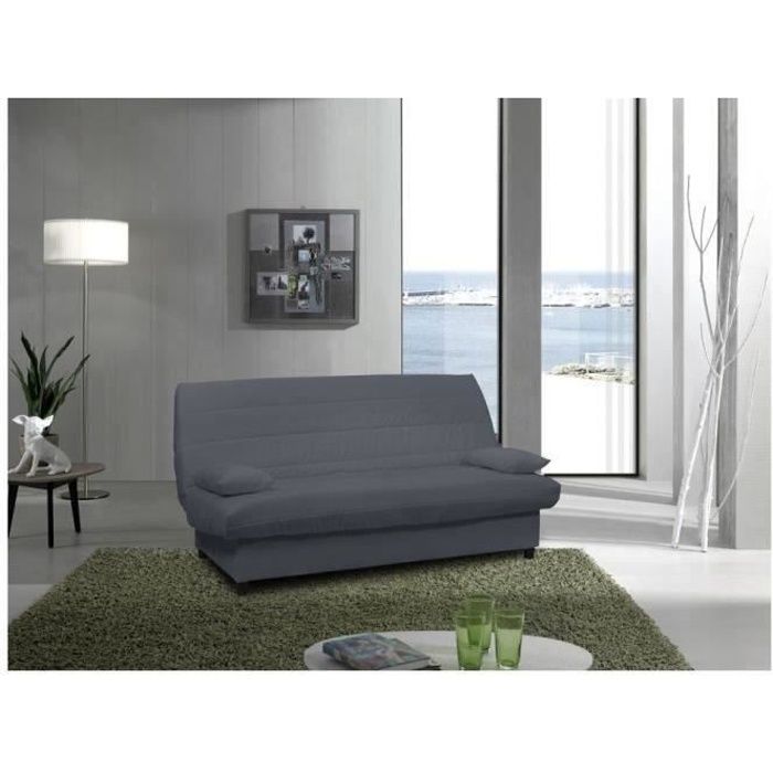Clic clac gris uni Luxeuil