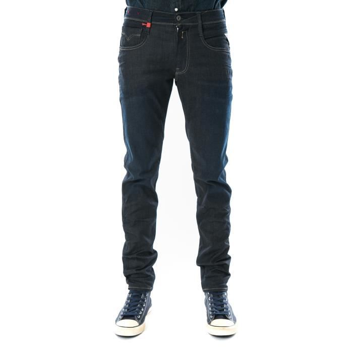 Jeans Slim Anbass Replay Bleu Brut