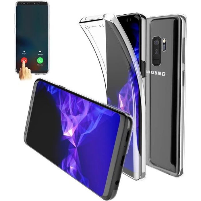 Coque Silicone Integrale Protection Parfaite Pour Samsung Galaxy S9 Plus etui housse