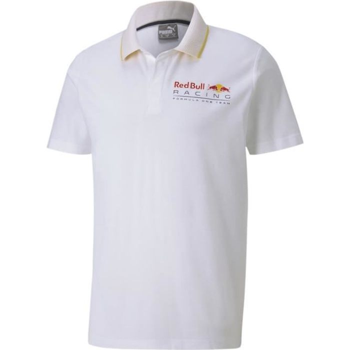 Polo blanc homme Puma Red Bull Racing Polo