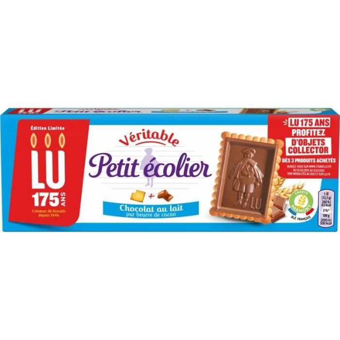 PETIT ECOLIER - Petit Ecolier Chocolat Au Lait 150G - Lot De 4