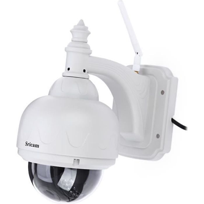 IP Caméra SRICAM SP015 720P H.264 WiFi ONVIF IR Vision Nocturne Détection de Mouvement