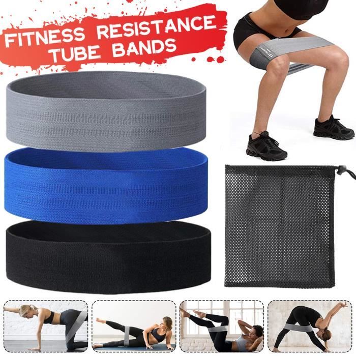 AVANC 3X Bande de Résistance Elastique Fitness