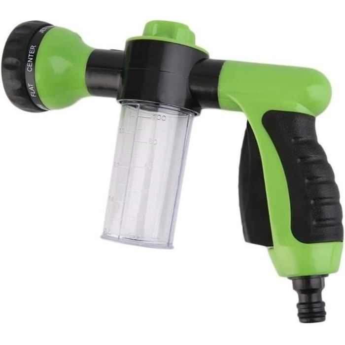 TRIXES Pulvérisateur à Embout Accessoire de Tuyau de Jardin avec Réservoir pour Savon-Fertilisant