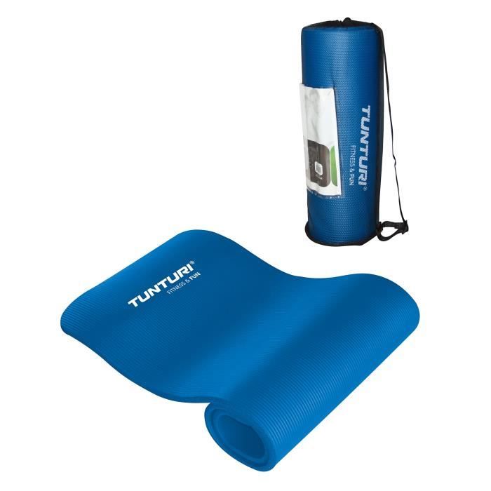 Tunturi Matelas tapis fitness NBR bleu