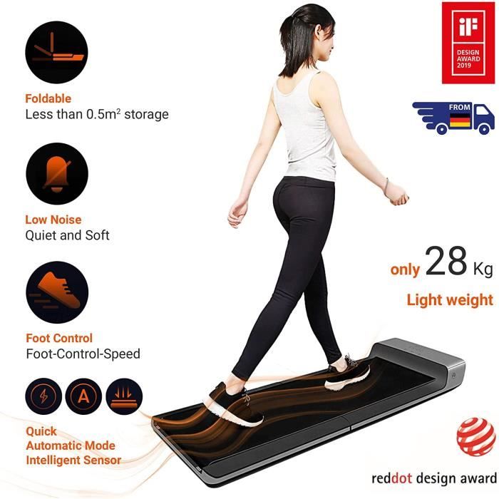 Xiaomi Tapis de course Walking pad A1Pro Roulant - Plat - Motorisé - Pliable