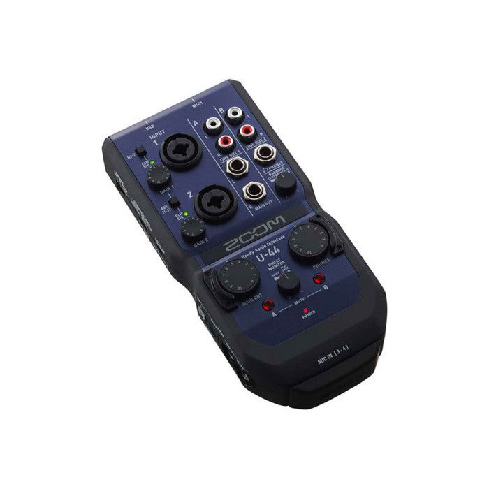 ZOOM U-44 Carte son USB - 4 in - 4 out + MIDI