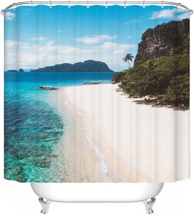 Diaqua Rideau De Douche Joya 120 X 200 Cm (l X H: 120 X 200 Cm, Polyester