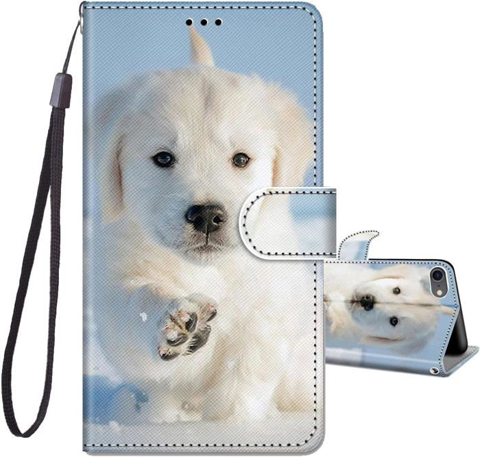 Coque Portefeuille Pour IPhone 11 à 16 Pro Max - Porte-cartes, Antichoc, Protection Complète