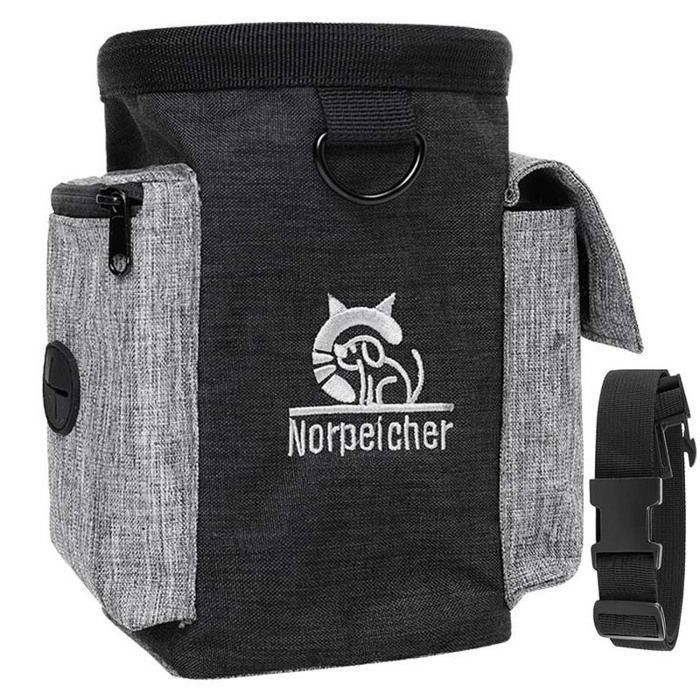 Meilleurs prix pour Pochette à friandises pour Chien, Pochettes à friandises pour Le Dressage des Animaux de Compagnie,noir