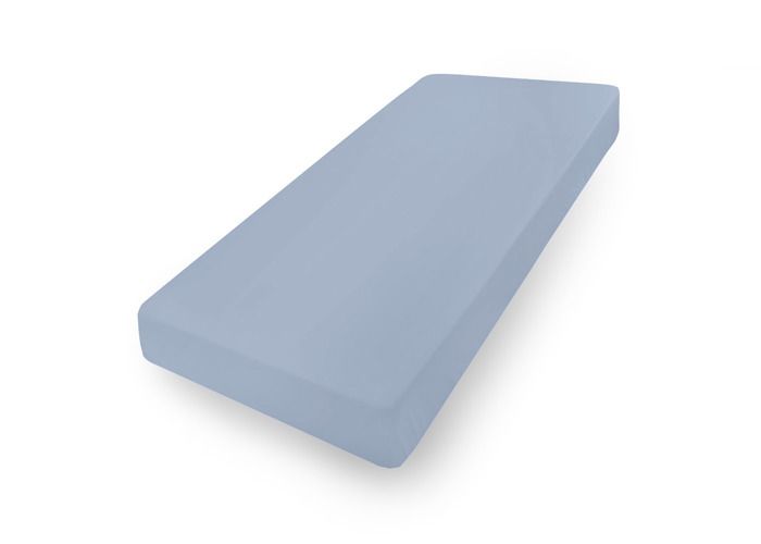 Drap-housse - MATEX - PREMIUM - 90x200/100x200x20 - Élastique - Coton Bleu