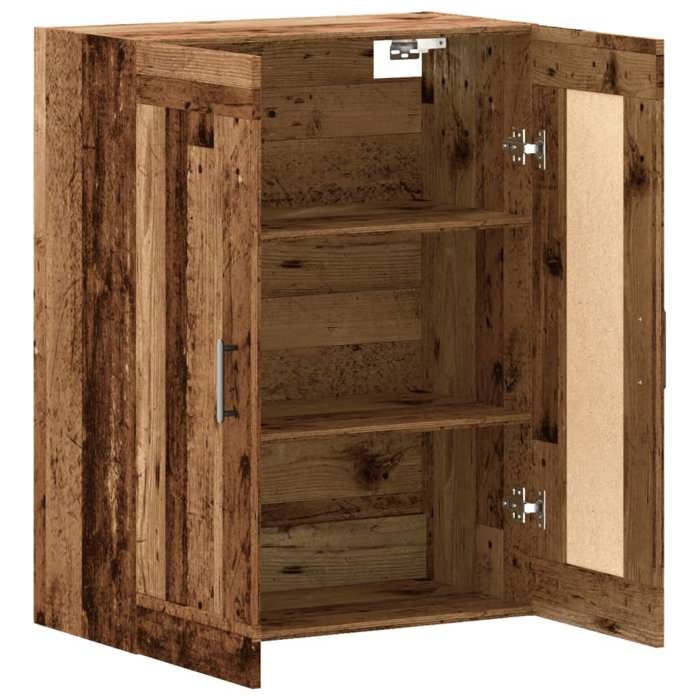 Promotion mai * Buffet bahut - Armoire de rangement - vieux bois 69 5x34x90 cm EU4062857308