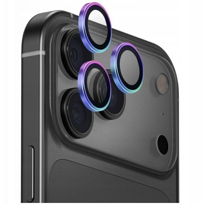 Uniq Protection dobjectif aluminium Optix pour iPhone 17 Pro / 17 Pro Max - avec applicateur opale