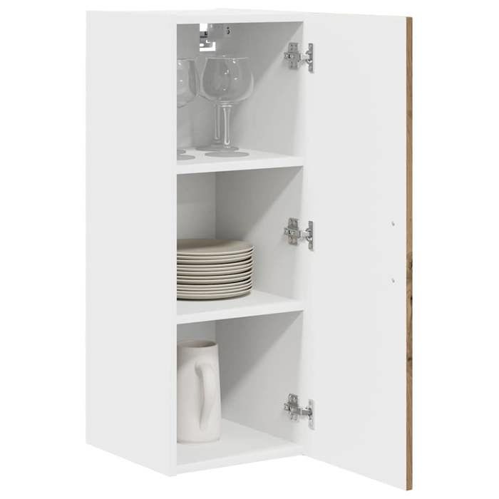 Promo printempsCabinet de cuisine(1 pcs) Armoire/Vitrine/Placard - SARAZYJ - meuble de cuisine - Kalmar Chêne artisanal 30x31x