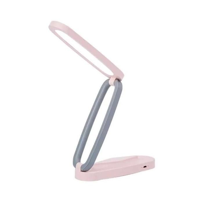 Lampe de Bureau  - Pliable et Rechargeable - LED - Luminosité Réglable - Portable