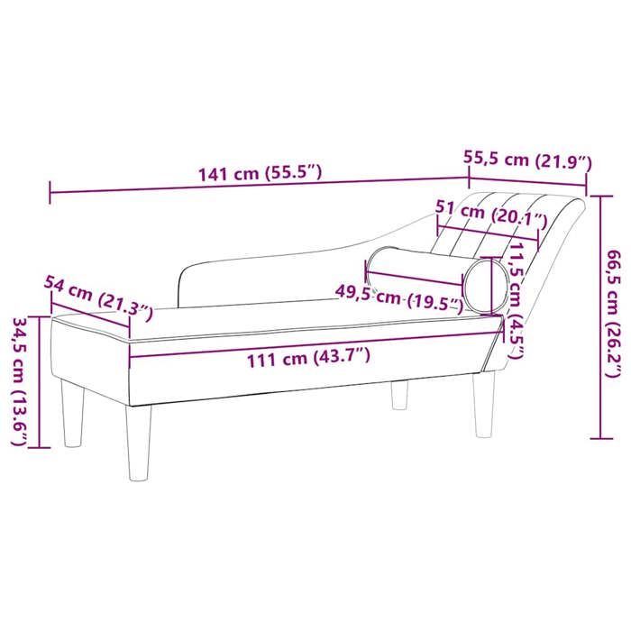 Mode Chaise longue/fauteuil salon - 1 personneCHEZ YIYIassise optimal avec coussins rouge bordeaux velours 141x555x665cm 1549