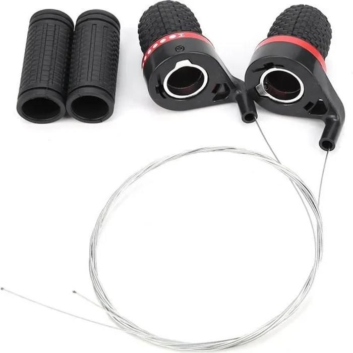 Rouge A - Ensemble de leviers de frein d'embrayage pliable pour vélos Rouge A - Ensemble de leviers de frein d'embrayage pliable pour vélos