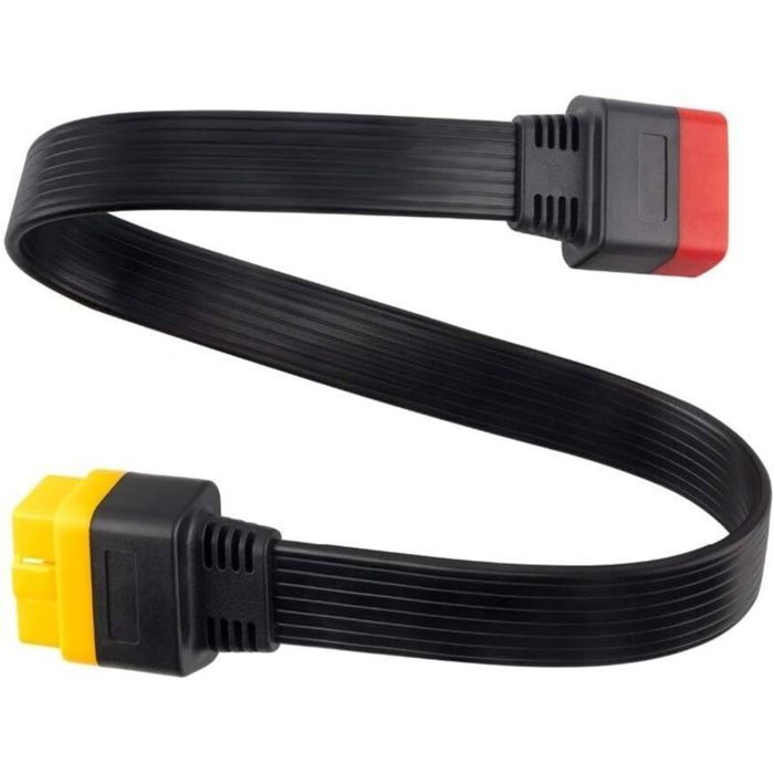 Câble dextension OBD2 de haute qualité pour Launch X431 ThinkDiag / Easydiag – Adaptateur/connecteur OBD2 16 broches mâle-femelle