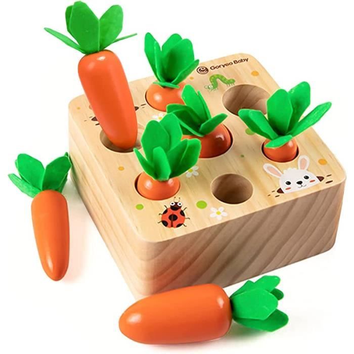 Cexovo Jouets Fruits Et Légumes En Bois Pour Enfants - Set à Couper 22 Pièces - Jeu Cuisine Éducatif Montessori - Cadeau Garçons Filles