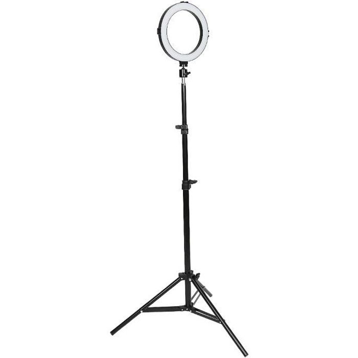 YIDS Ring Light 8 "Selfie Light Anneau avec support réglable Télécommande 80 ampoules Ringlight pour la vidéo