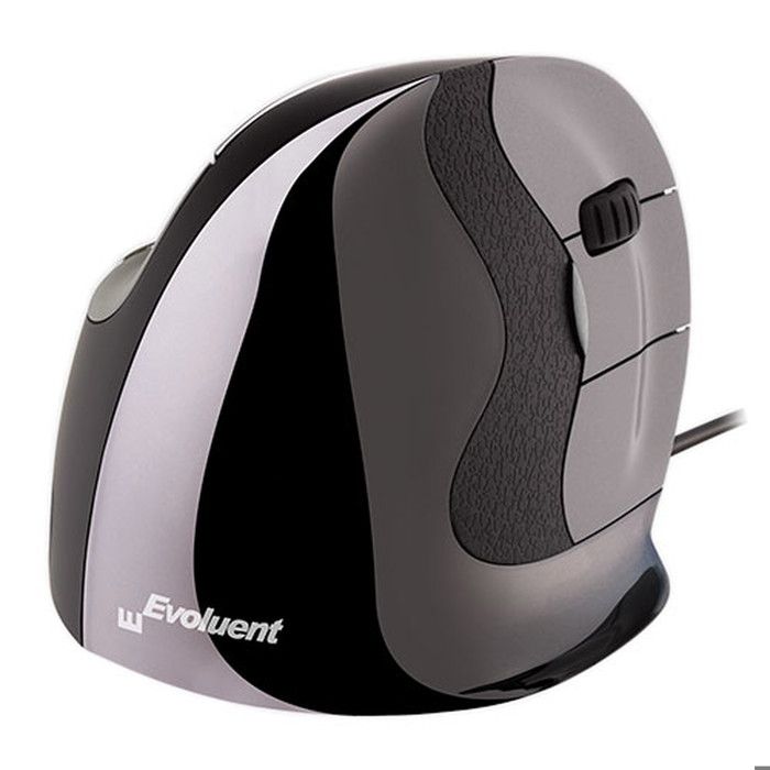 Souris Ergonomique - Evoluent - VerticalMouse D Large - Filaire - Laser 2600 dpi - 5 Boutons Programmables