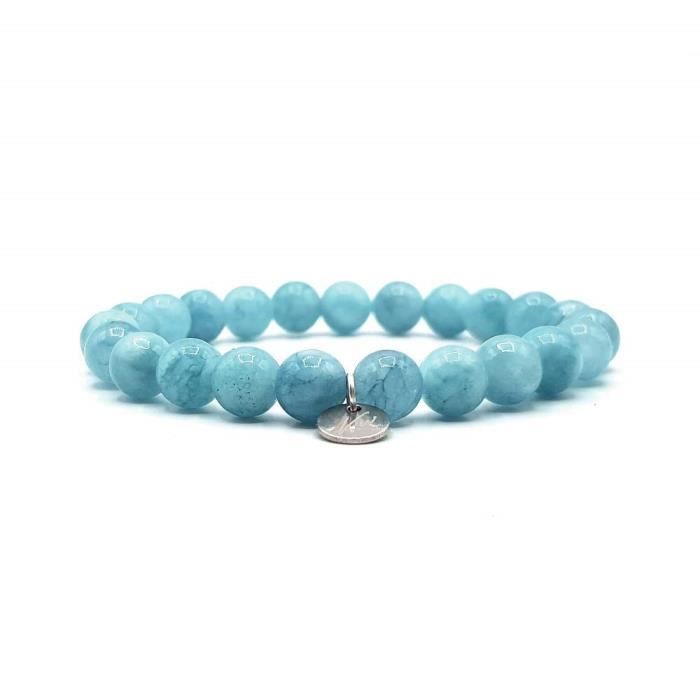 Bracelet de perles krobo abysses turquoise - Michaël Vessière Bracelet de perles krobo abysses turquoise - Michaël Vessière