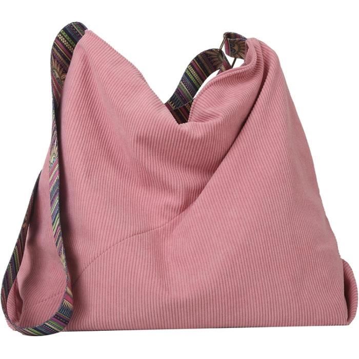 Sac à Main Bandoulière Grand Format - Motif Floral Découpé Laser, Cuir Synthétique Moutarde, Occasion Très Bon état
