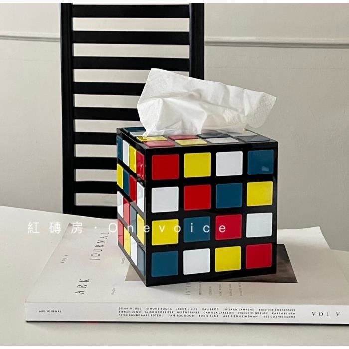 B-14CM - Couverture de boîte à mouchoirs Rubix Cube, Accessoires et décor  de la théorie du Big Bang, Utilisat - Cdiscount Maison