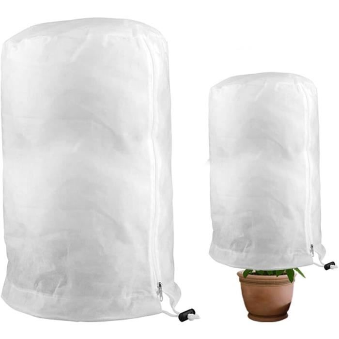 HI Housse De Protection Plantes Hiver - Fibre Non Tissée 1,20 X 1,80 M - Anti Gel