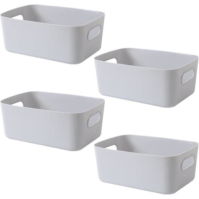com-four® Ensemble de paniers de Rangement 5 pièces - paniers