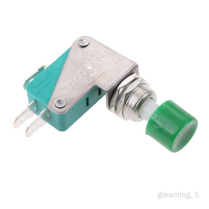 Lot De 5 Micro-Interrupteurs Bouton Poussoir 15A 125/250V AC SPDT - Uxcell Neuf