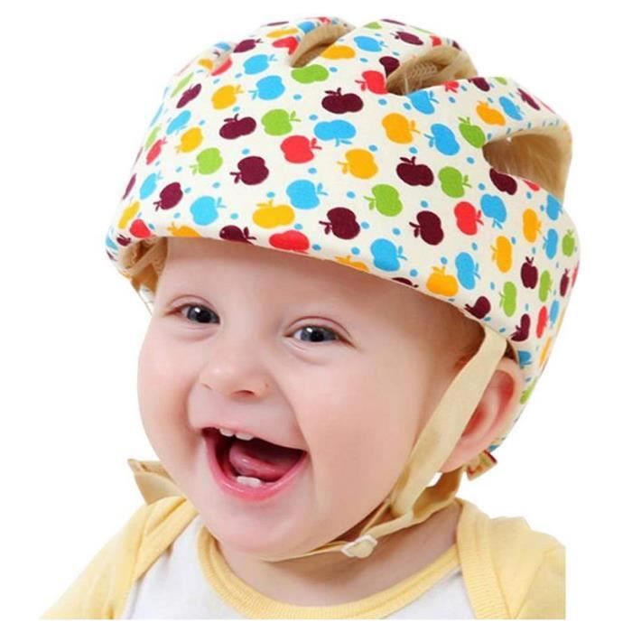 Generic Casque de sécurité pour bébé, casquette de protection  Anti-Collision, Anti-chute à prix pas cher
