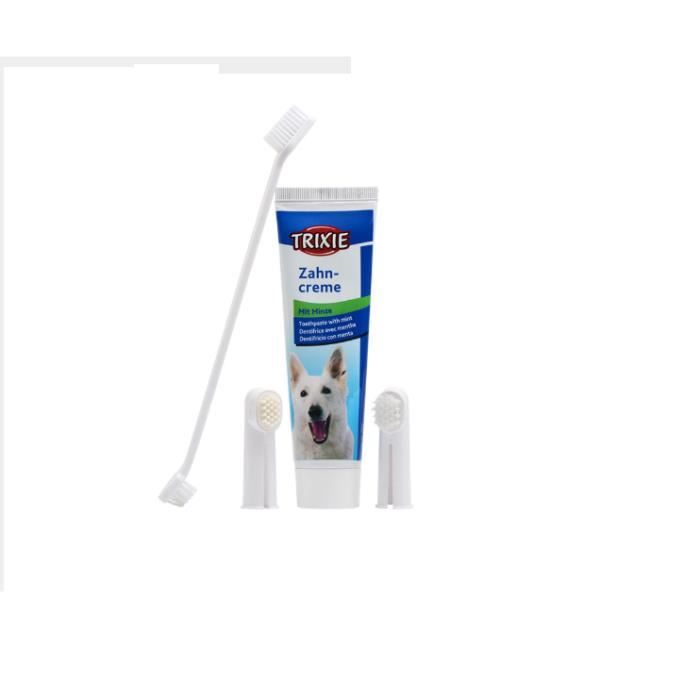 Brosse A Dents Pour Chien De Compagnie Pour Dentifrice Pour Chien Nettoyage De La Bouche Sauf Protection Contre La Mauvaise Haleine Achat Vente Kit De Soin Hygiene Brosse A