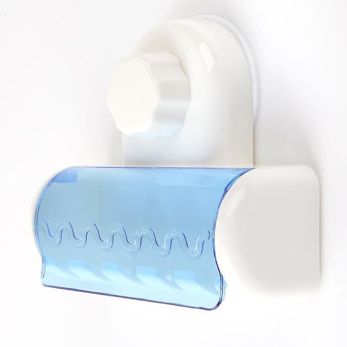 Porte Brosse à Dent Ventouse Murale Accessoire Salle de Bain Hygiène