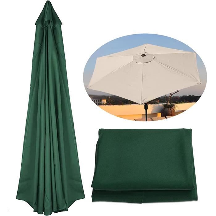 Housse De Remplacement Pour Parasol 8 Bras - Toile Polyester Imperméable 2m à 3.5m