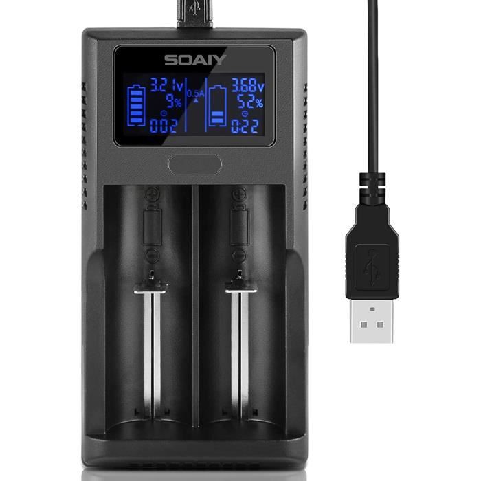 Lot De 2 Chargeurs USB 3.7V Pour Batterie Lithium – Connecteur SM-2P – Sortie 400mA – Pour RC Et Drones